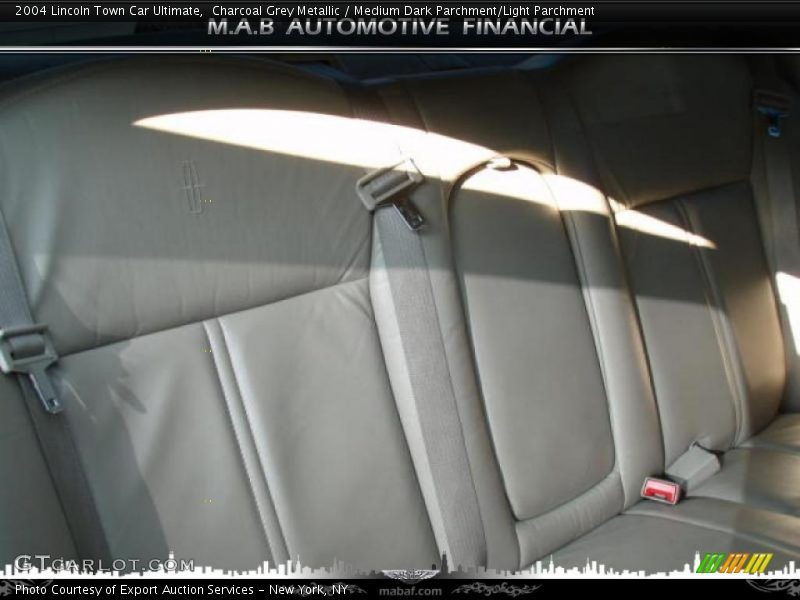 Charcoal Grey Metallic / Medium Dark Parchment/Light Parchment 2004 Lincoln Town Car Ultimate