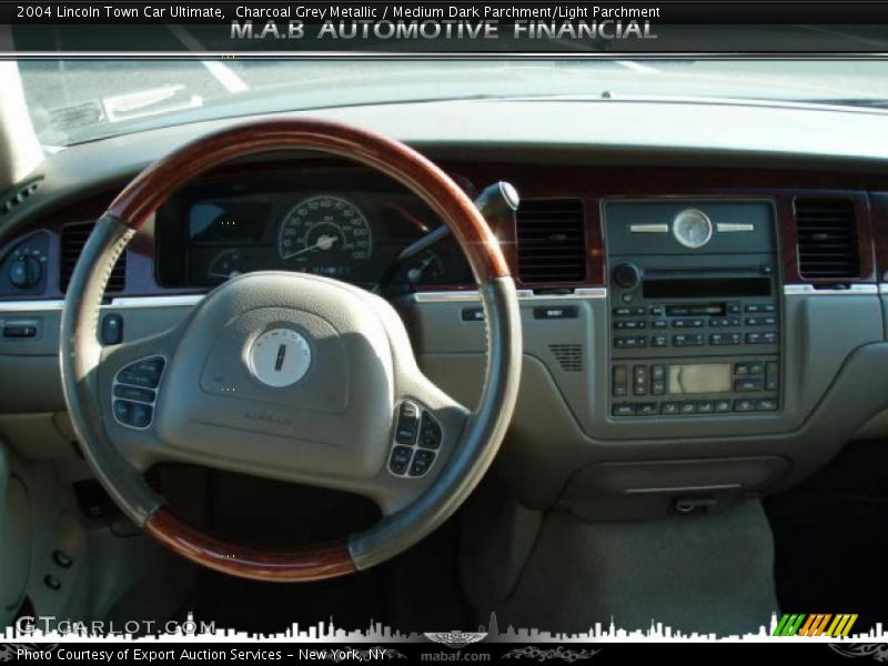 Charcoal Grey Metallic / Medium Dark Parchment/Light Parchment 2004 Lincoln Town Car Ultimate