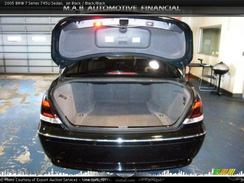 Jet Black / Black/Black 2005 BMW 7 Series 745Li Sedan