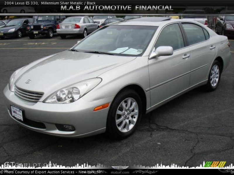 Millennium Silver Metallic / Black 2004 Lexus ES 330