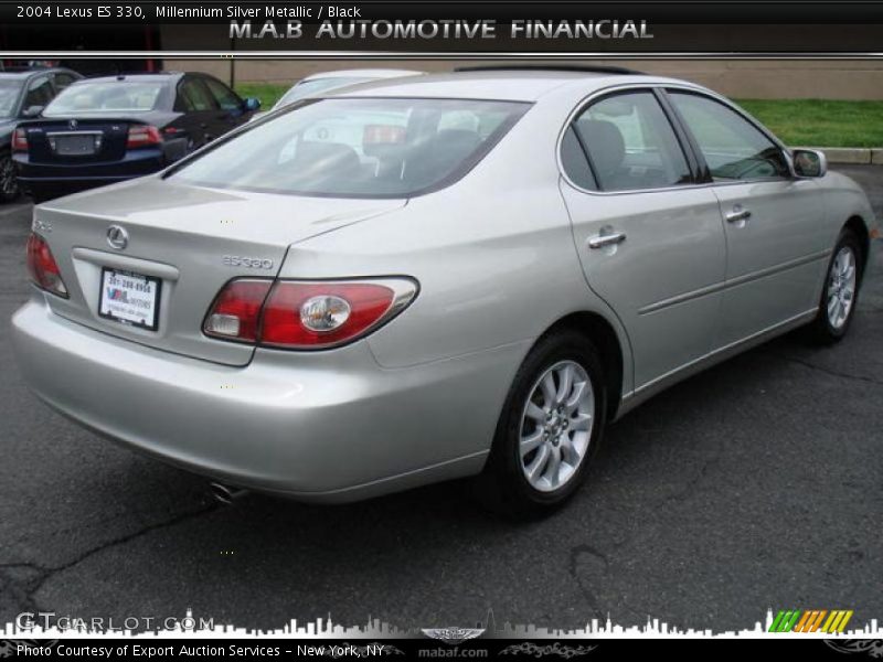 Millennium Silver Metallic / Black 2004 Lexus ES 330