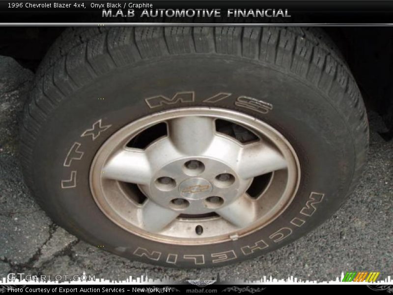 Onyx Black / Graphite 1996 Chevrolet Blazer 4x4