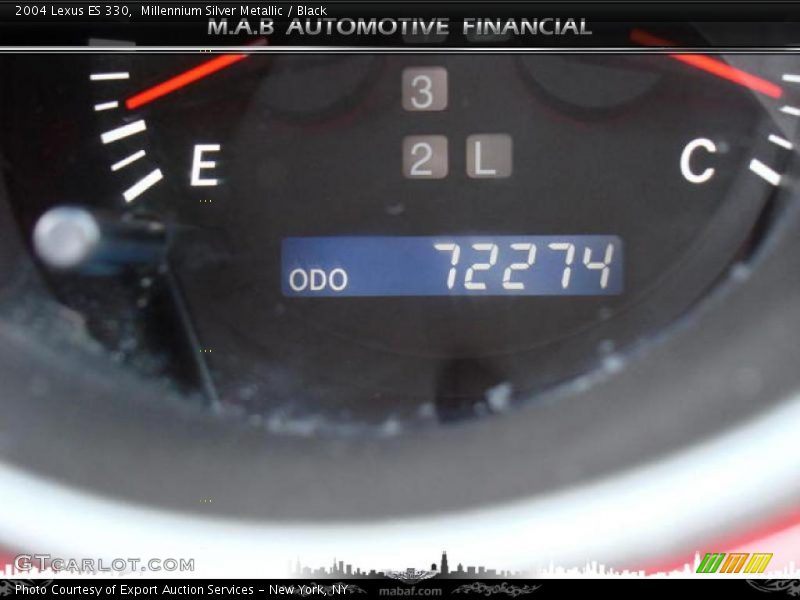 Millennium Silver Metallic / Black 2004 Lexus ES 330