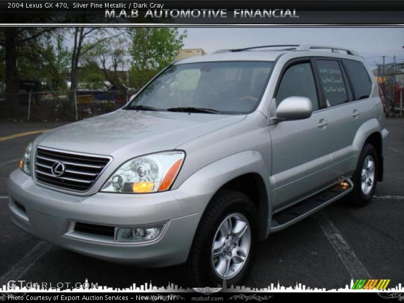 Silver Pine Metallic / Dark Gray 2004 Lexus GX 470