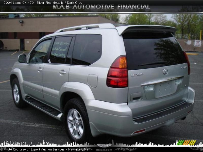 Silver Pine Metallic / Dark Gray 2004 Lexus GX 470