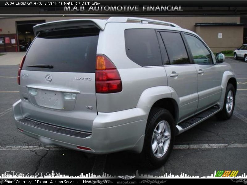 Silver Pine Metallic / Dark Gray 2004 Lexus GX 470
