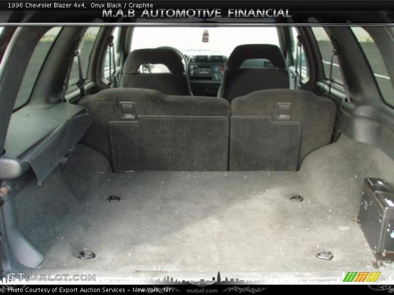 Onyx Black / Graphite 1996 Chevrolet Blazer 4x4