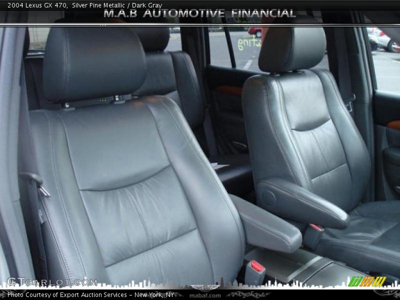 Silver Pine Metallic / Dark Gray 2004 Lexus GX 470
