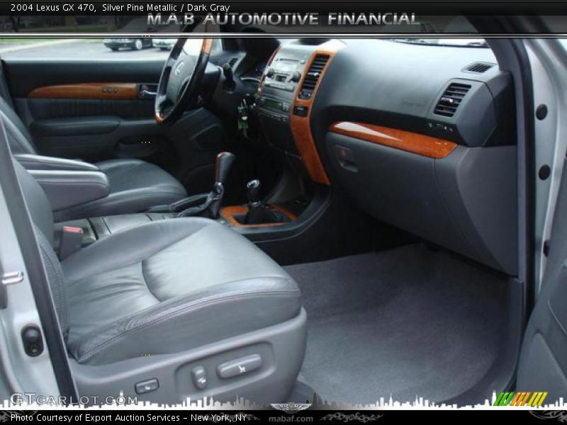 Silver Pine Metallic / Dark Gray 2004 Lexus GX 470