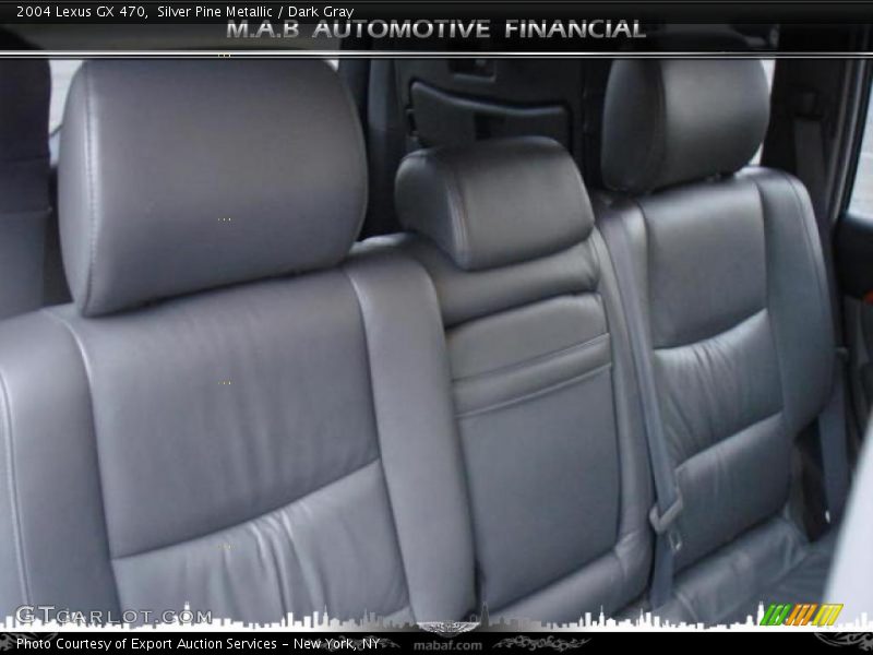 Silver Pine Metallic / Dark Gray 2004 Lexus GX 470