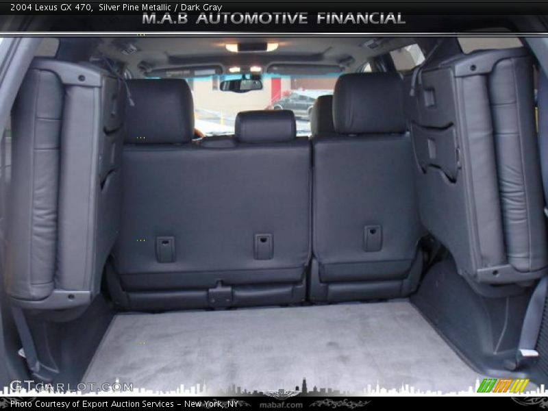 Silver Pine Metallic / Dark Gray 2004 Lexus GX 470