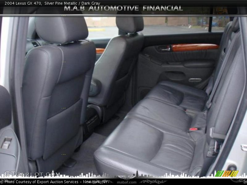 Silver Pine Metallic / Dark Gray 2004 Lexus GX 470