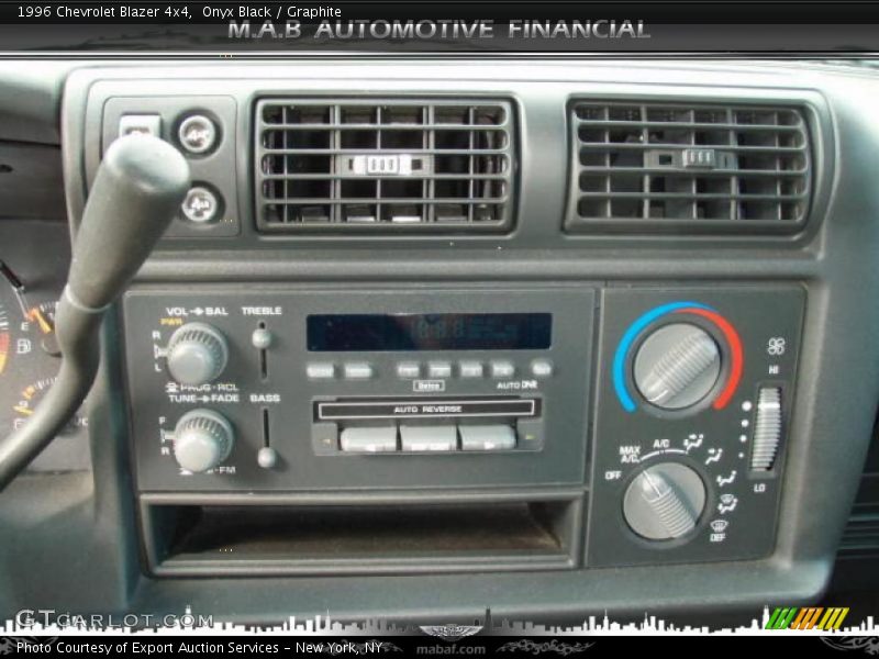 Onyx Black / Graphite 1996 Chevrolet Blazer 4x4