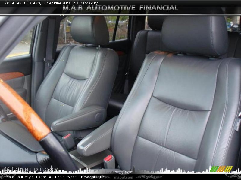 Silver Pine Metallic / Dark Gray 2004 Lexus GX 470