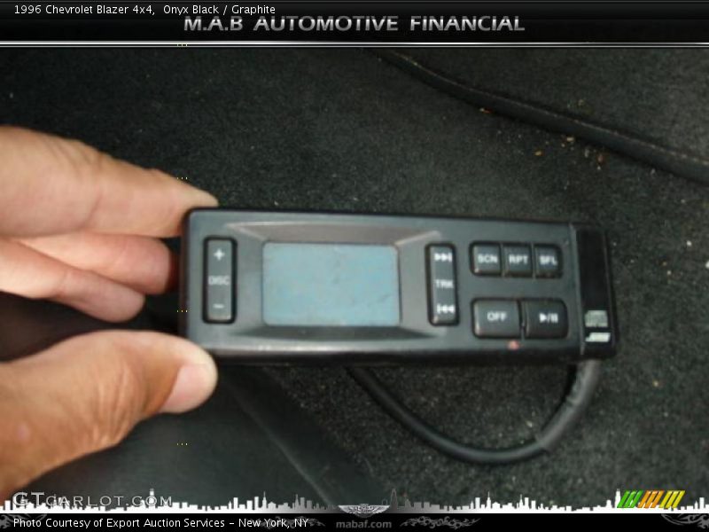 Onyx Black / Graphite 1996 Chevrolet Blazer 4x4