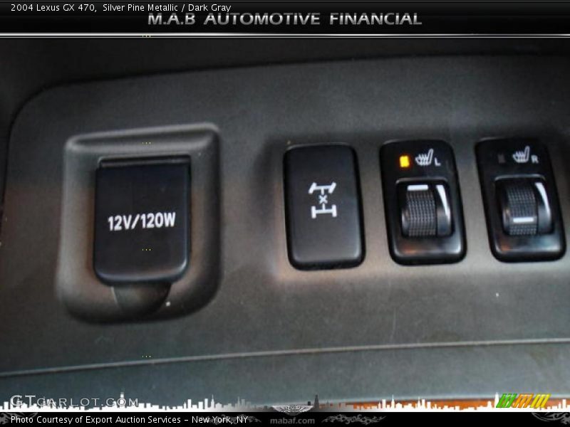 Silver Pine Metallic / Dark Gray 2004 Lexus GX 470