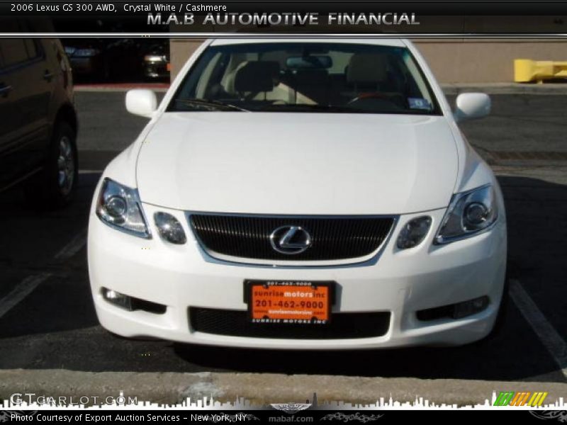 Crystal White / Cashmere 2006 Lexus GS 300 AWD