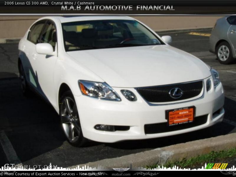 Crystal White / Cashmere 2006 Lexus GS 300 AWD