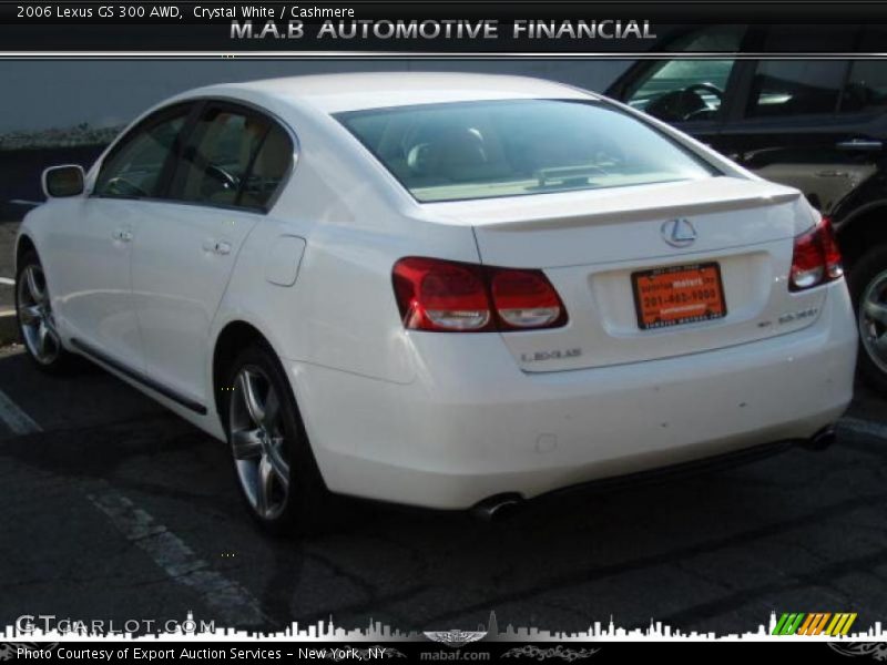 Crystal White / Cashmere 2006 Lexus GS 300 AWD