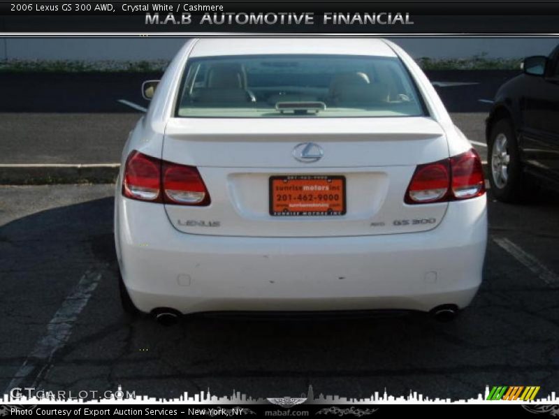 Crystal White / Cashmere 2006 Lexus GS 300 AWD