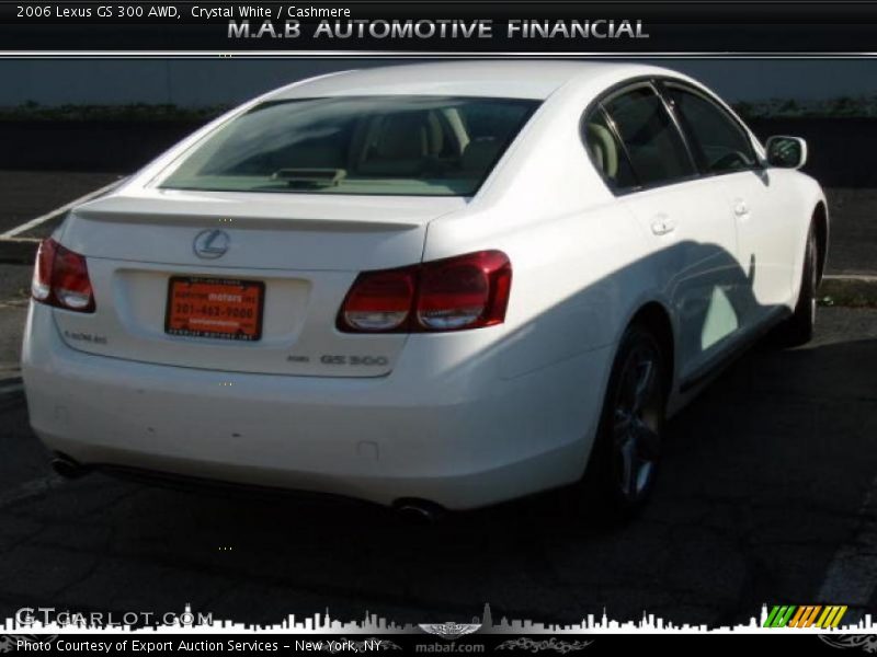 Crystal White / Cashmere 2006 Lexus GS 300 AWD
