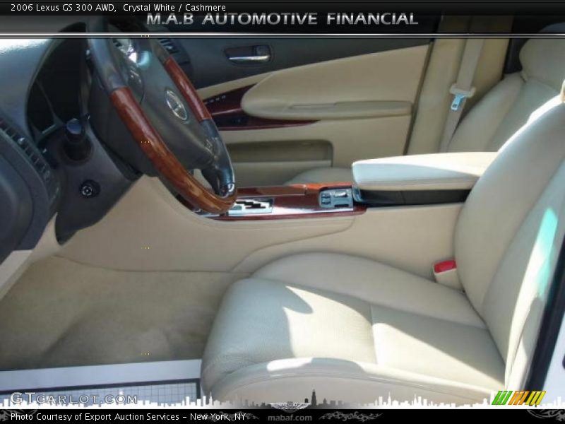 Crystal White / Cashmere 2006 Lexus GS 300 AWD