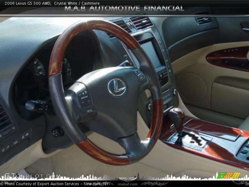 Crystal White / Cashmere 2006 Lexus GS 300 AWD