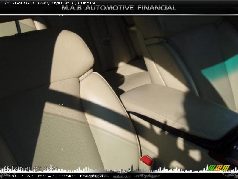 Crystal White / Cashmere 2006 Lexus GS 300 AWD