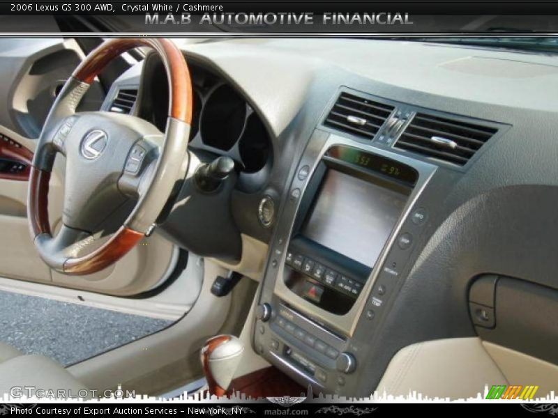 Crystal White / Cashmere 2006 Lexus GS 300 AWD