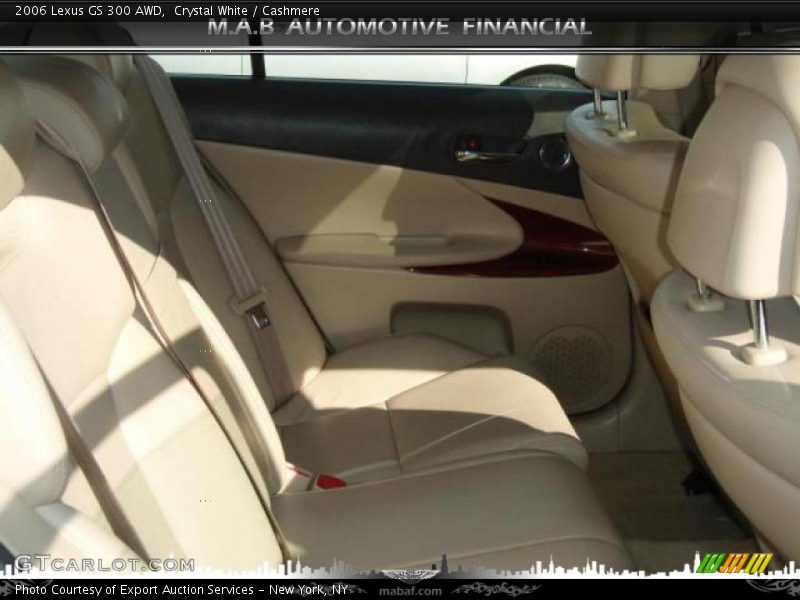 Crystal White / Cashmere 2006 Lexus GS 300 AWD