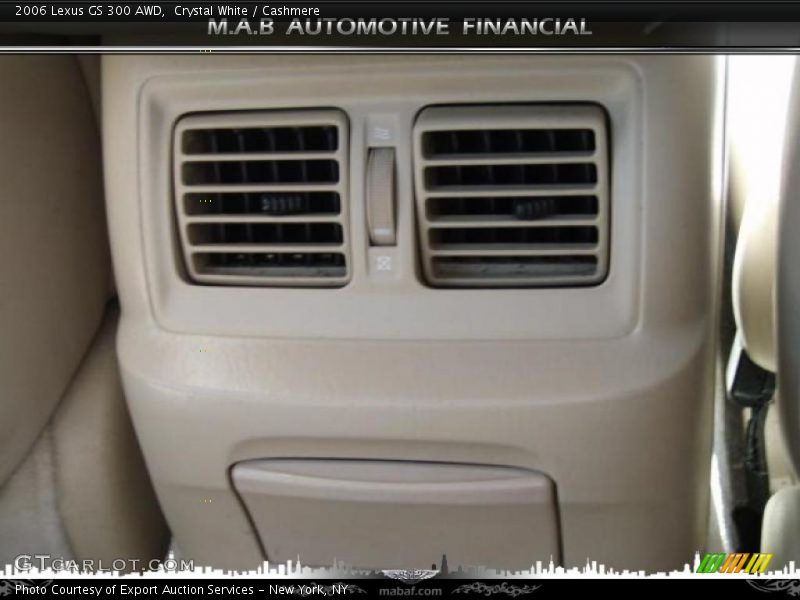 Crystal White / Cashmere 2006 Lexus GS 300 AWD