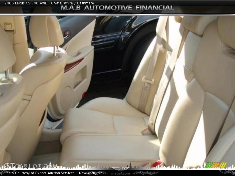 Crystal White / Cashmere 2006 Lexus GS 300 AWD