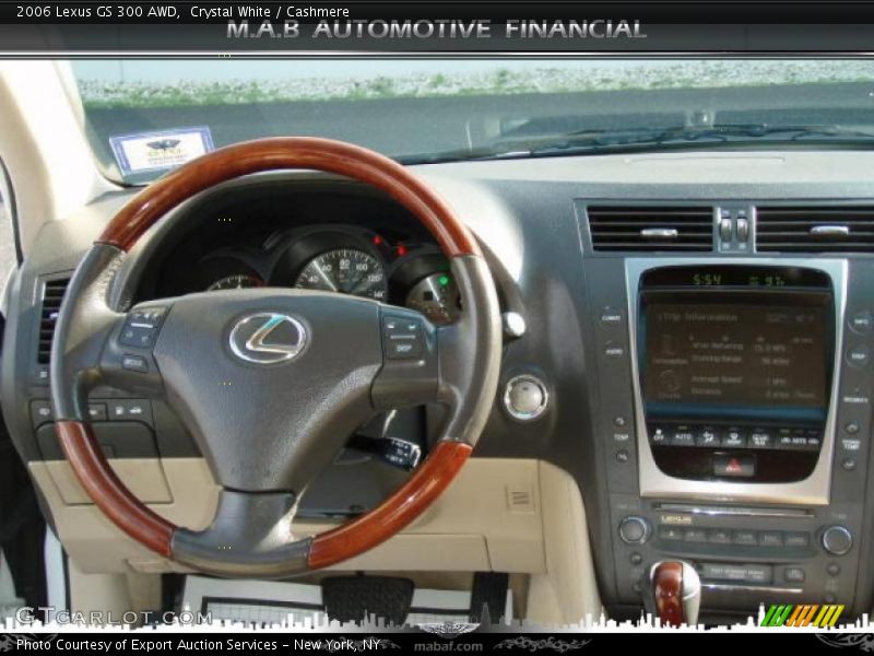 Crystal White / Cashmere 2006 Lexus GS 300 AWD