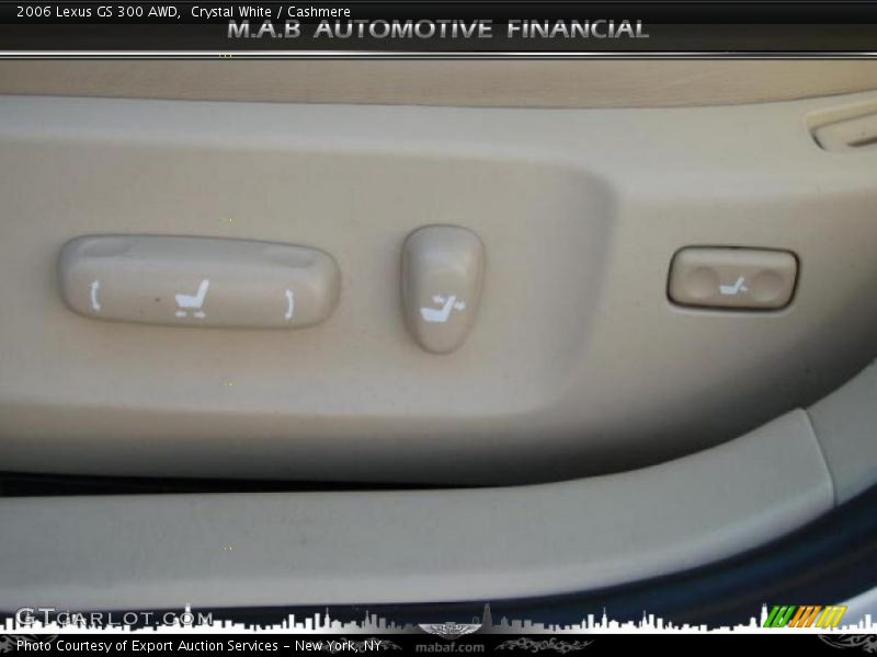 Crystal White / Cashmere 2006 Lexus GS 300 AWD