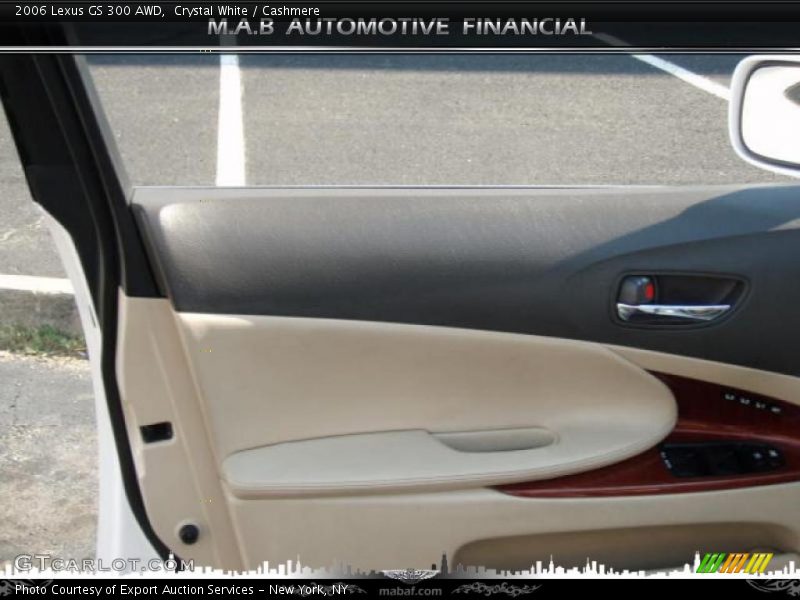 Crystal White / Cashmere 2006 Lexus GS 300 AWD