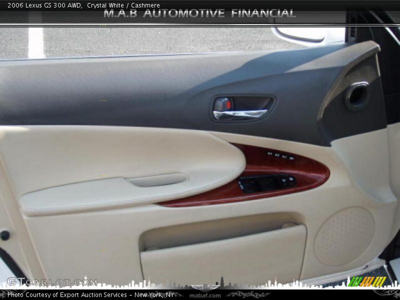 Crystal White / Cashmere 2006 Lexus GS 300 AWD