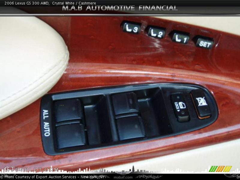 Crystal White / Cashmere 2006 Lexus GS 300 AWD