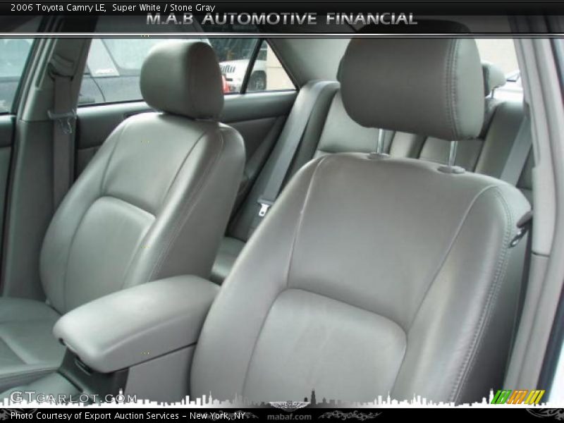 Super White / Stone Gray 2006 Toyota Camry LE