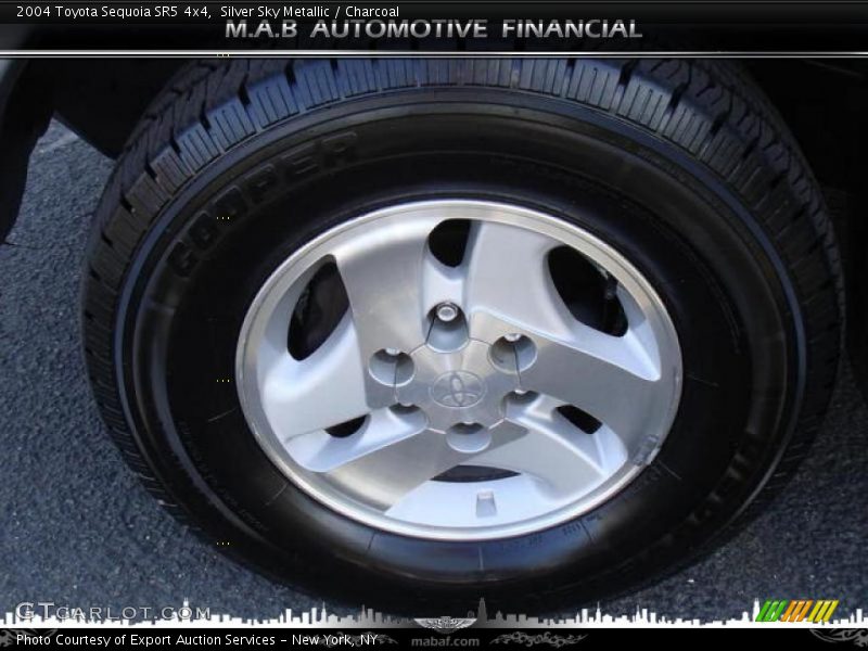 Silver Sky Metallic / Charcoal 2004 Toyota Sequoia SR5 4x4