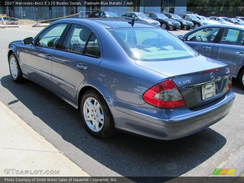 Platinum Blue Metallic / Ash 2007 Mercedes-Benz E 320 Bluetec Sedan
