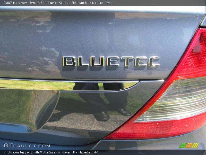 Platinum Blue Metallic / Ash 2007 Mercedes-Benz E 320 Bluetec Sedan