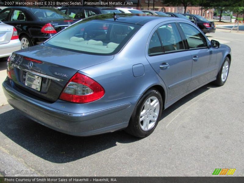 Platinum Blue Metallic / Ash 2007 Mercedes-Benz E 320 Bluetec Sedan