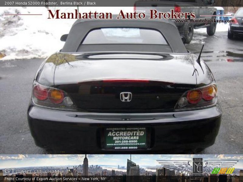 Berlina Black / Black 2007 Honda S2000 Roadster