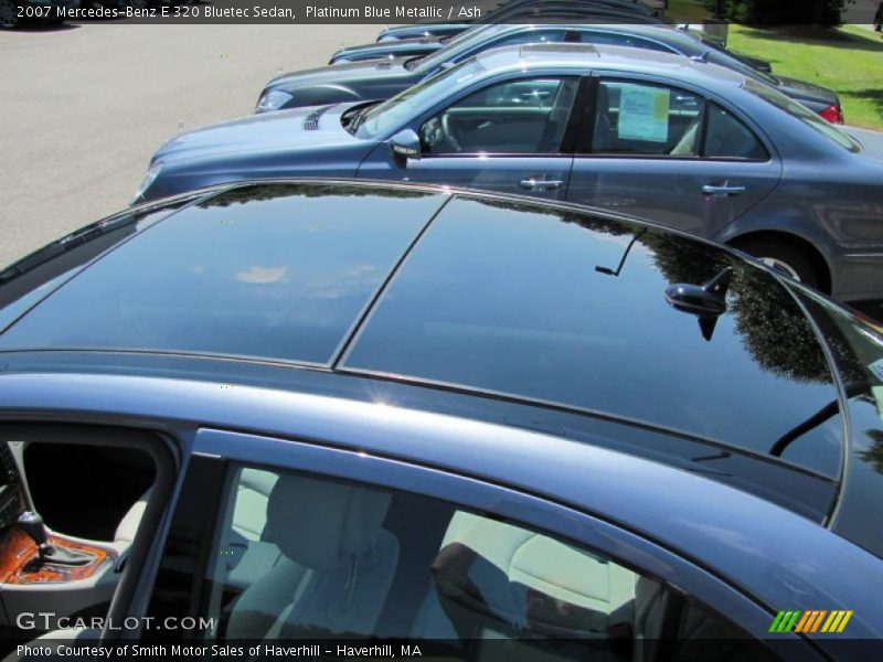 Platinum Blue Metallic / Ash 2007 Mercedes-Benz E 320 Bluetec Sedan