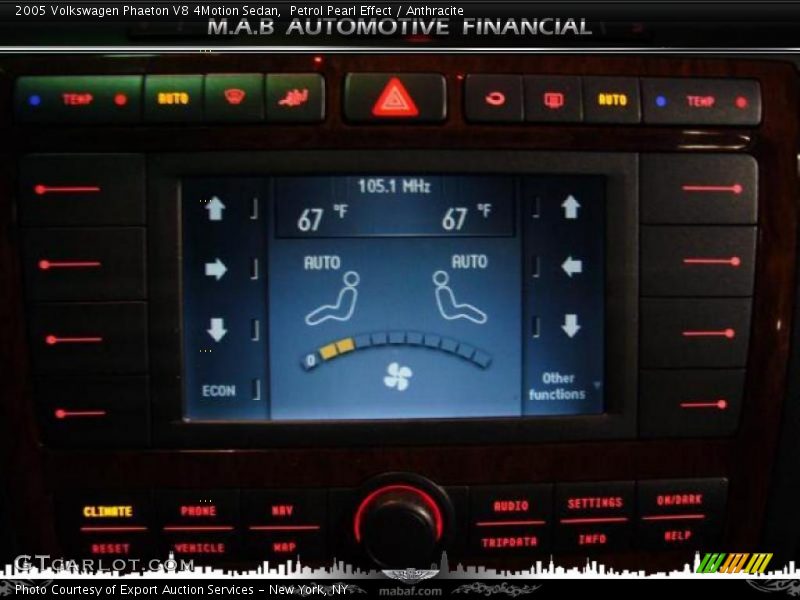 Petrol Pearl Effect / Anthracite 2005 Volkswagen Phaeton V8 4Motion Sedan