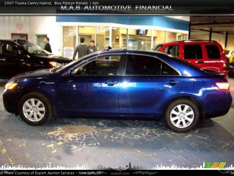 Blue Ribbon Metallic / Ash 2007 Toyota Camry Hybrid