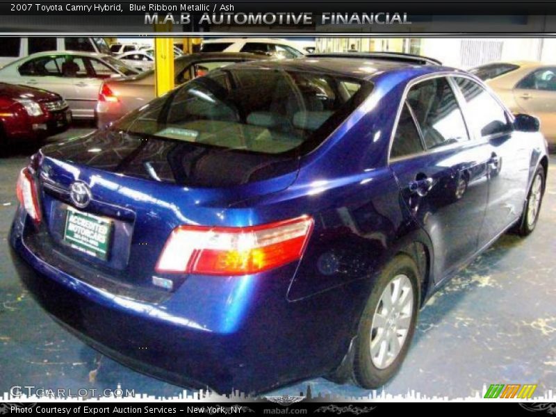 Blue Ribbon Metallic / Ash 2007 Toyota Camry Hybrid