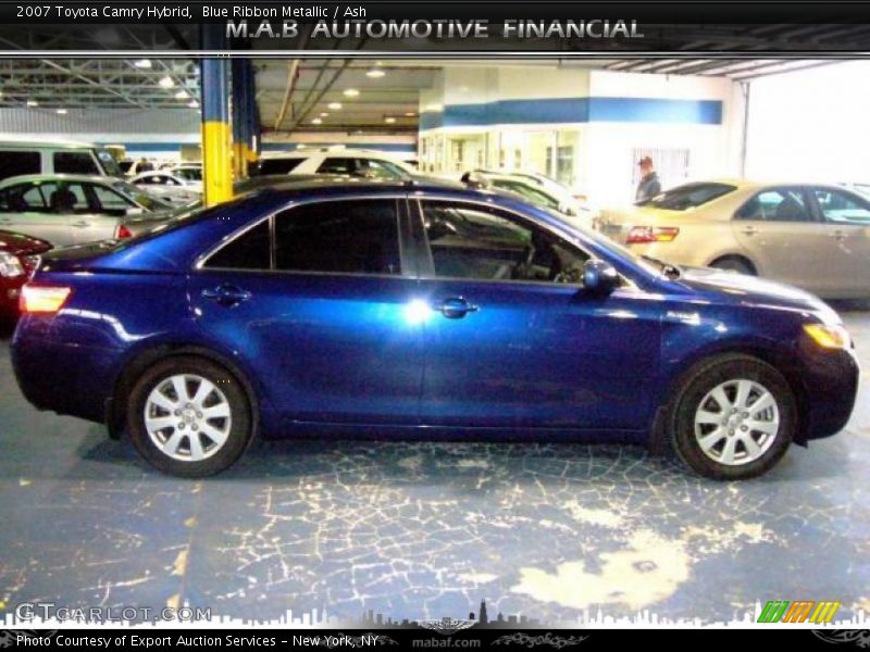 Blue Ribbon Metallic / Ash 2007 Toyota Camry Hybrid
