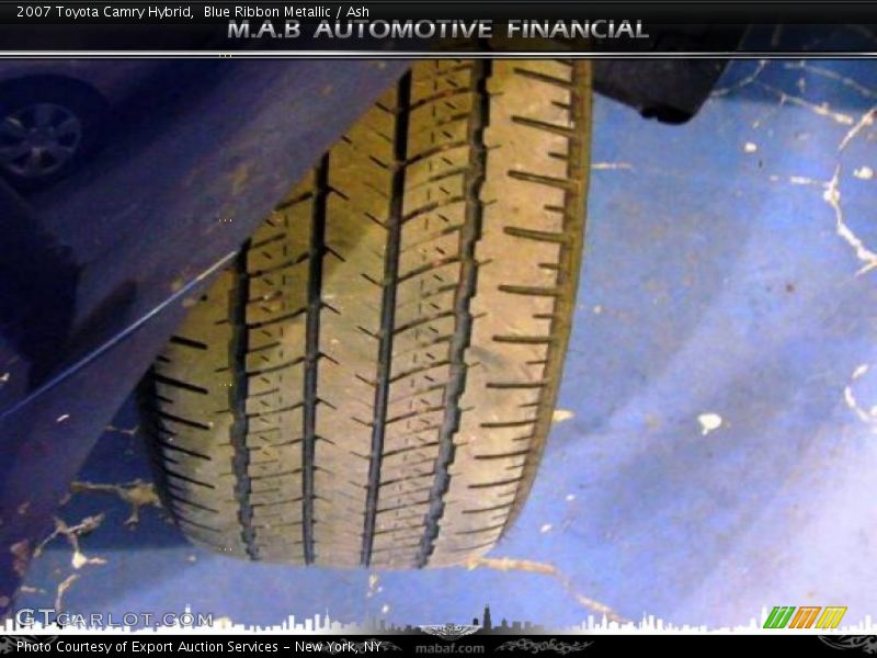 Blue Ribbon Metallic / Ash 2007 Toyota Camry Hybrid