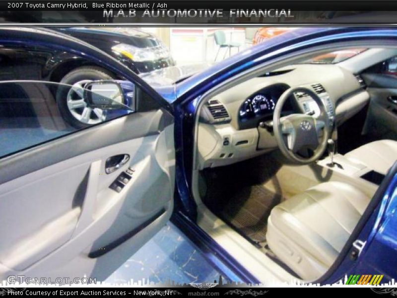 Blue Ribbon Metallic / Ash 2007 Toyota Camry Hybrid
